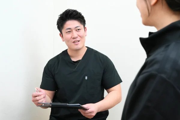 施術後の説明